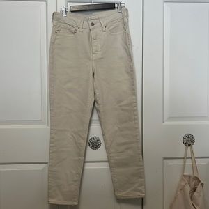 White/cream wash Women’s Jeans